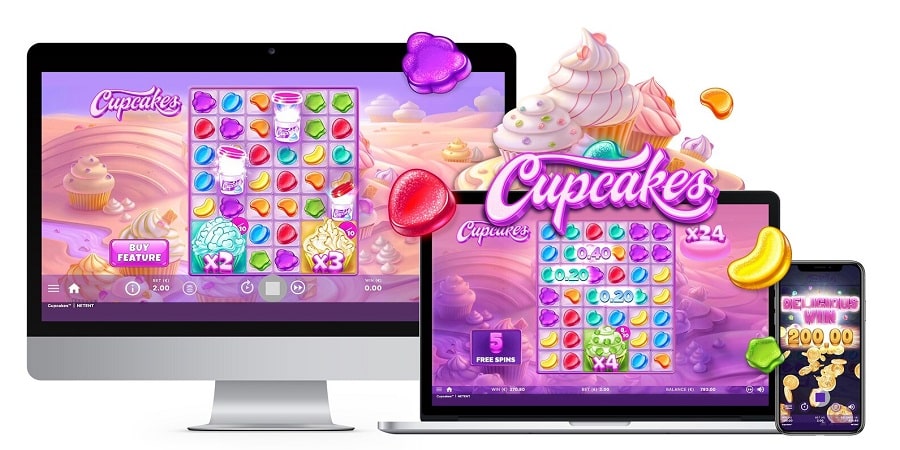 Play with Fun Cupcakes Slot Machine