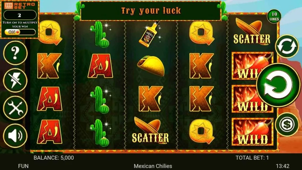 Mexican Chilies slot machine