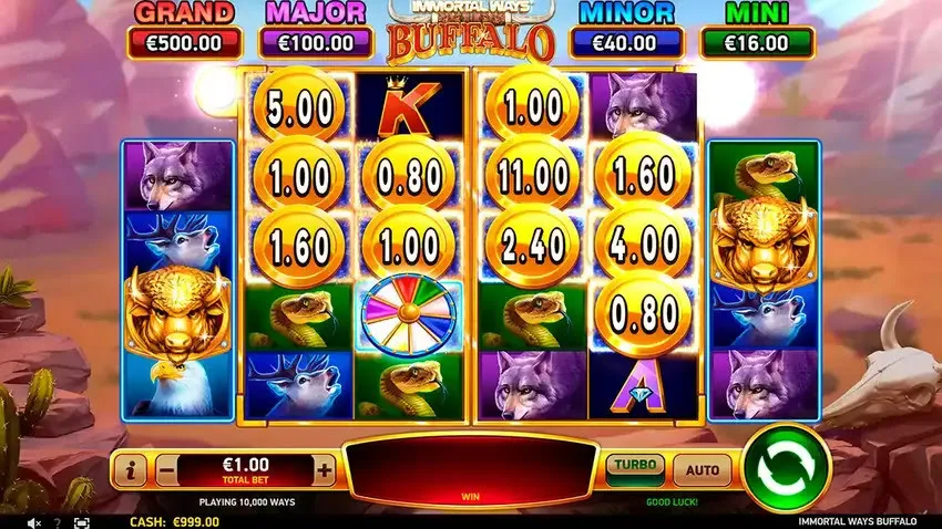 Buffalo Slot Gameplay