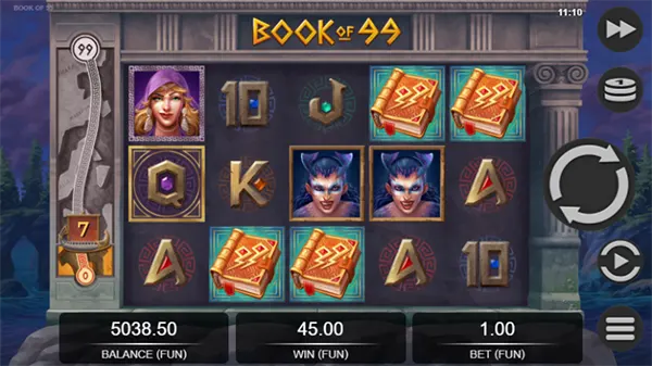 Greek-themed slot symbols