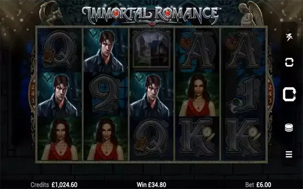 Vampire saga jackpot