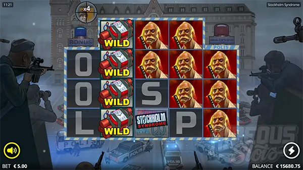 Syndrome Spins screen