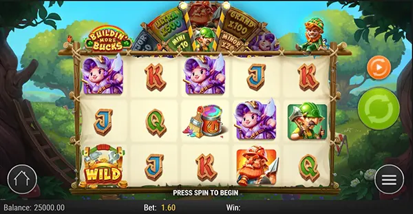 Bonus game screen