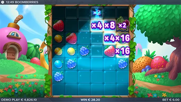 Boomberries bonus game